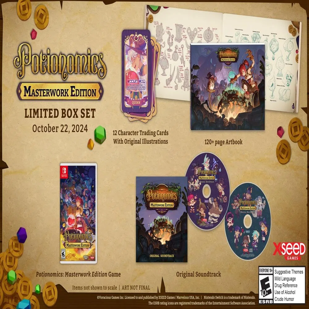 Potionomics Masterwork Edition - Cofanetto limitato - NSW