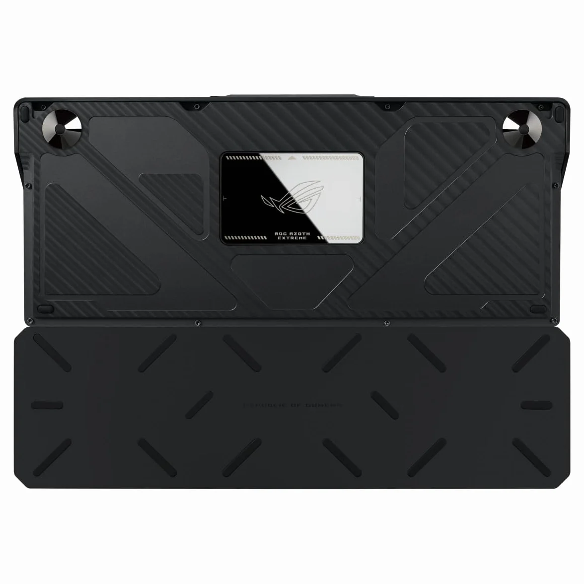 Asus Rog Azoth Extreme - Tastatur - 75% - Mit OleD-Display - Backlit - Kabellos - 2,4 Ghz, Bluetooth 5,1, UsB-C - Qwertz - Deutsch - Tastenschalter: