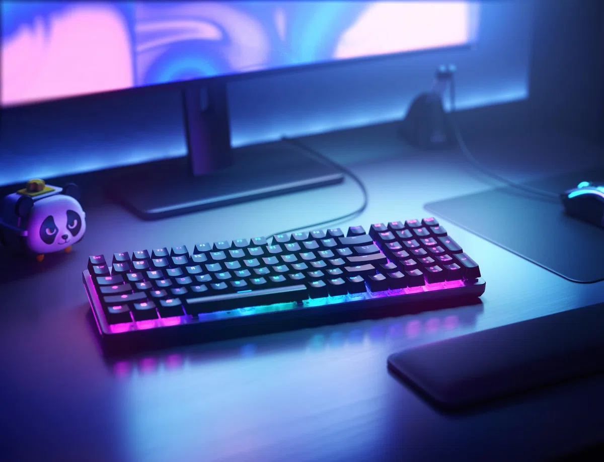 GLORIOUS Gaming GMMK 2 Full Size (96%) - Tastiera da gaming meccanica, struttura in alluminio, personalizzabile, tasti a doppia iniezione, Fox Switches, RGB, layout QWERTY spagnolo - Nero