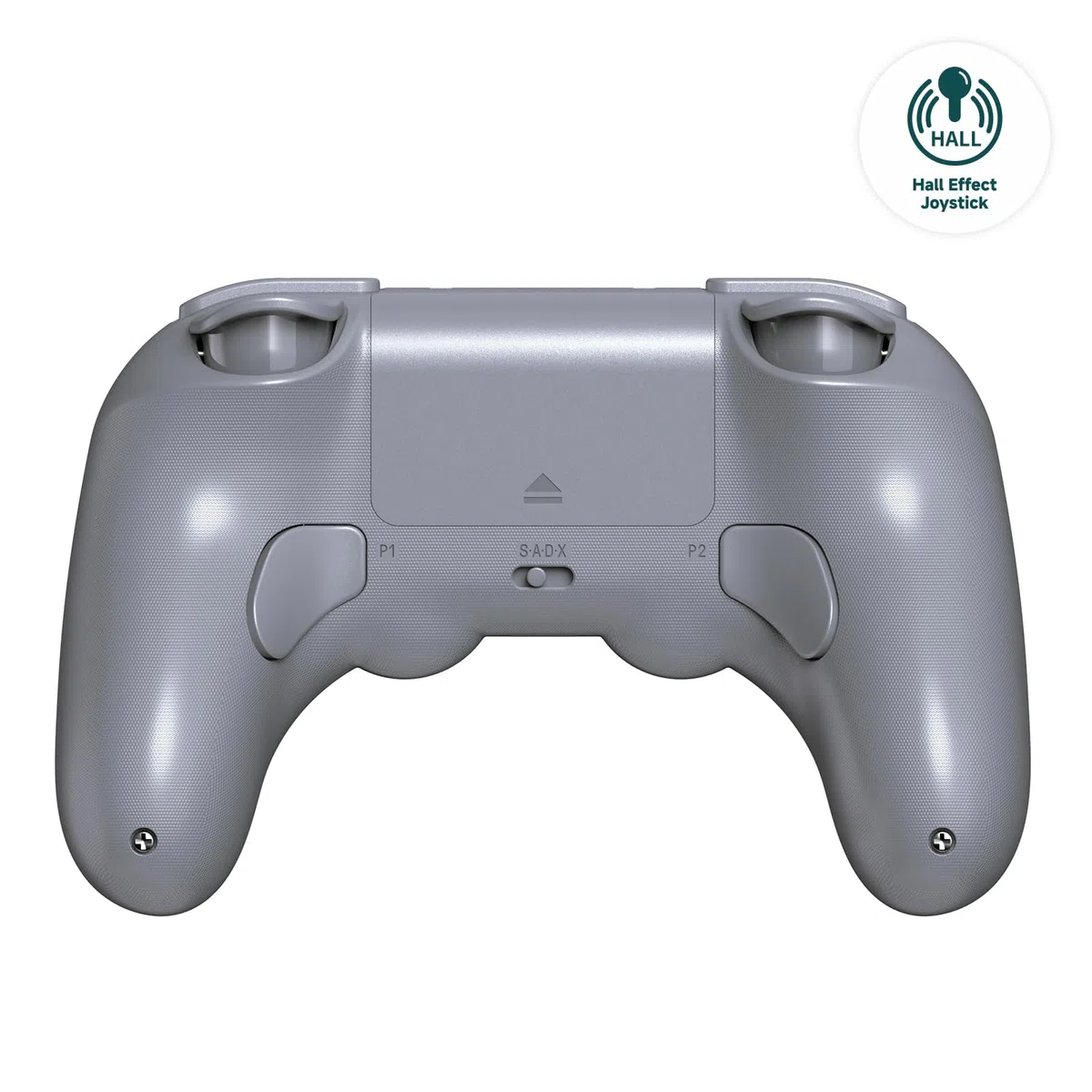 8Bitdo Pro 2 Bluetooth Controller for Switch, Hall Effect Joystick Update, Wireless Gaming Controller for Switch, PC, Android, and Steam Deck & Apple (Gray Edition)