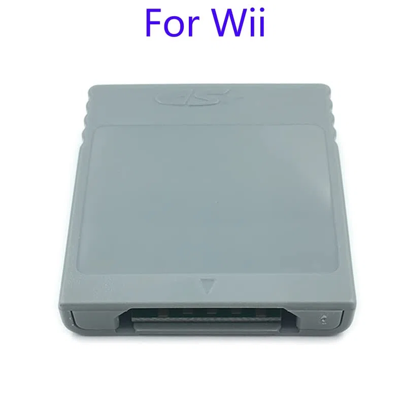 YANHAO [Parti di Videogiochi] 2Pcs SD Flash Scheda di Memoria WISD for Nintendo Wii Adattatore Convertitore Adattatore Lettore di Schede for Wii GC Gamecube Console di Gioco [Sostituire]