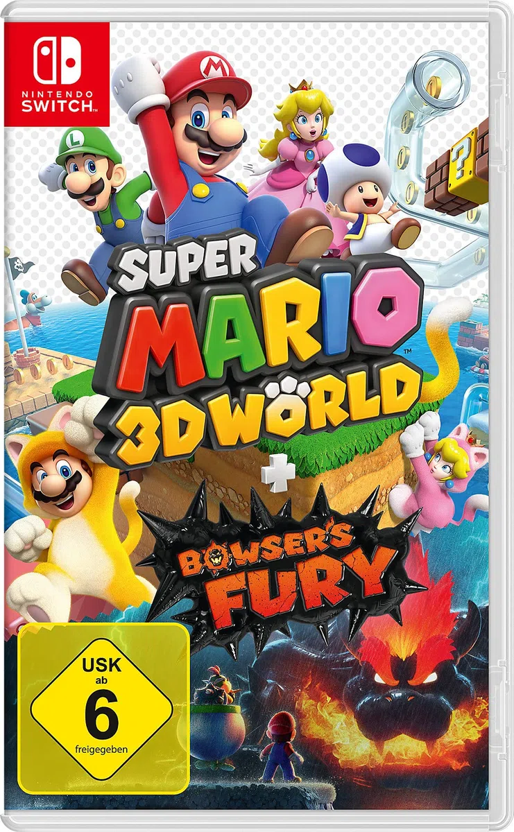 Super Mario 3D World + Bowser's Fury. Für Nintendo Switch