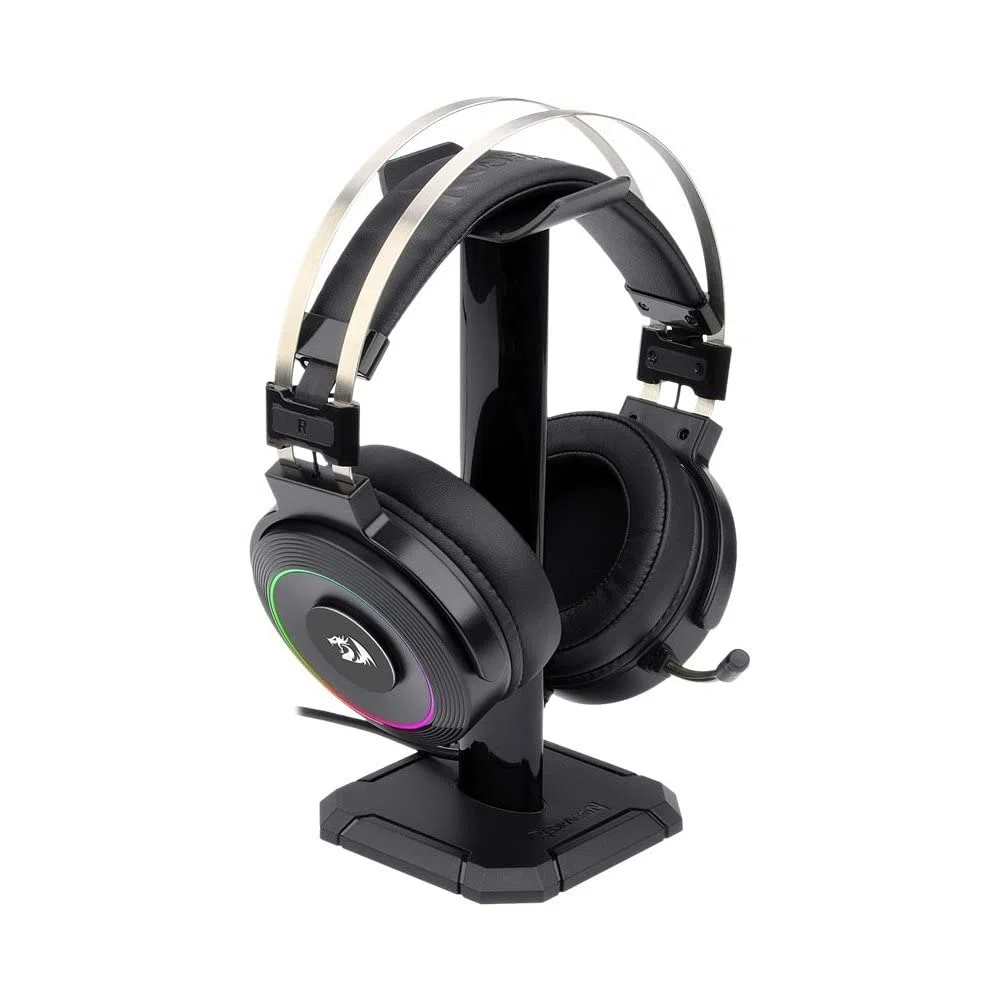 Redragon Lamia 2 H320 RGB Caschi Gaming USB - Cuffie con microfono - Include supporto - Caschi Potenti - 7.1 Virtuale - Headset da gioco - PC compatibile