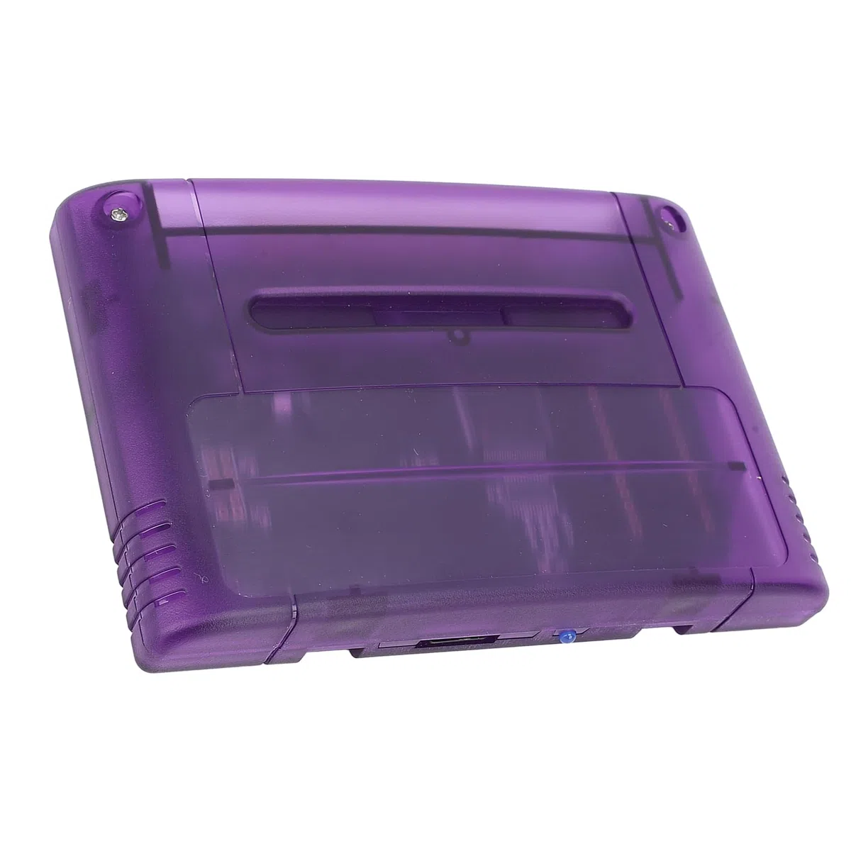 CCYLEZ Game Cartridge Professional 3000 in 1, scheda di memoria da 8 GB ad alta velocità per SNES per console di gioco SFC, supporta FAT16 e FAT32 con capacità scheda da 32 GB (trasparente)