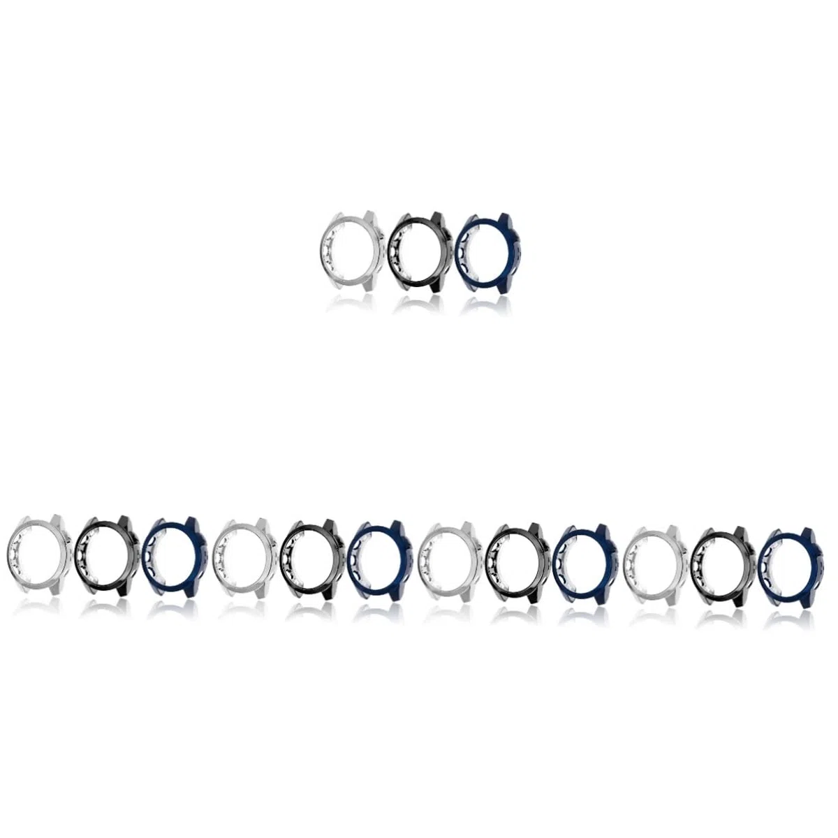 VICASKY 5 Set 7 Custodie Per Orologi Leggere E Di Facile Installazione - Protezione Antigraffio Per Luso Quotidiano 3 Pezzi * 5