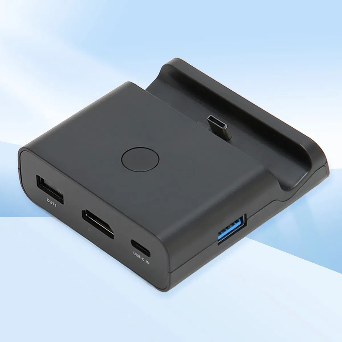Docking Station per Dock TV per Modello e Lite, Adattatore TV da Viaggio HDMI 1080P Supporto di Ricarica Portatile con USB 3.0, Compatibile con