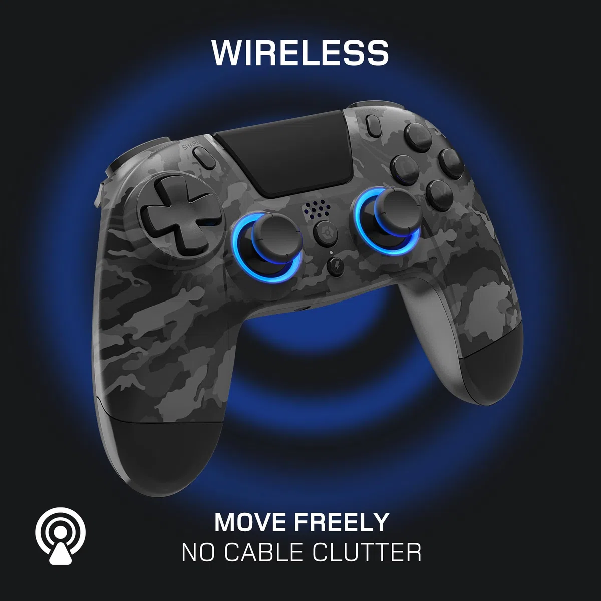 GIOTECK WX4+ Wireless RGB Controller