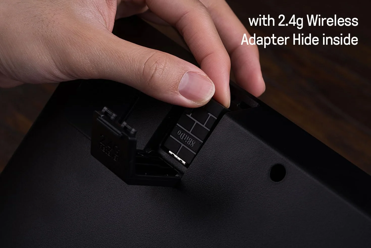 8BitDo Bastone da combattimento wireless Arcade da 2,4 g, con jack audio da 3,5 mm, pulsante di disattivazione del microfono e pulsante di mappatura joystick per Xbox Series X|S, Xbox One e Windows