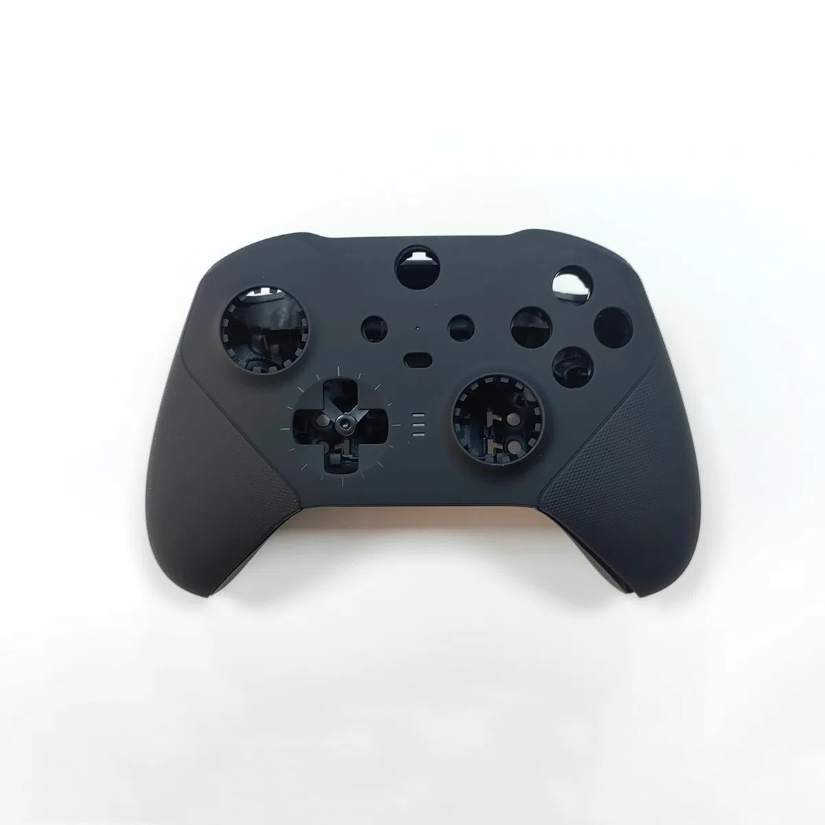 Hzxkqmil Guscio Anteriore e Posteriore Custodia di Ricambio Faceplate Accessori per Xbox Elite Controller Series 2, Incluso Scocca Superiore Cover Inferiore Anelli Joystick Telaio Centrale, Nero