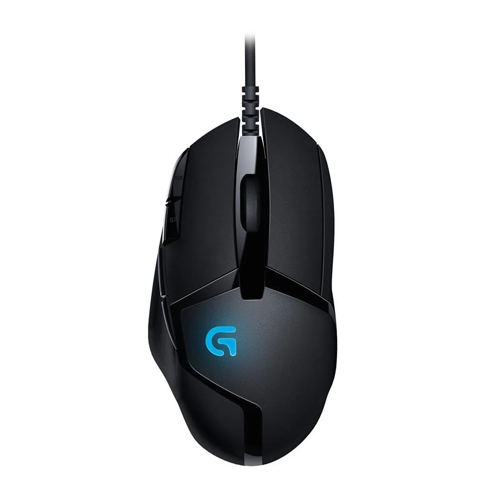 Logitech G402 Mouse Gaming Hyperion Fury, 4.000 DPI, Design Leggero, 8 Pulsanti Programmabili, Compatibile con PC/Mac/Laptop, PC/Mac, Nero