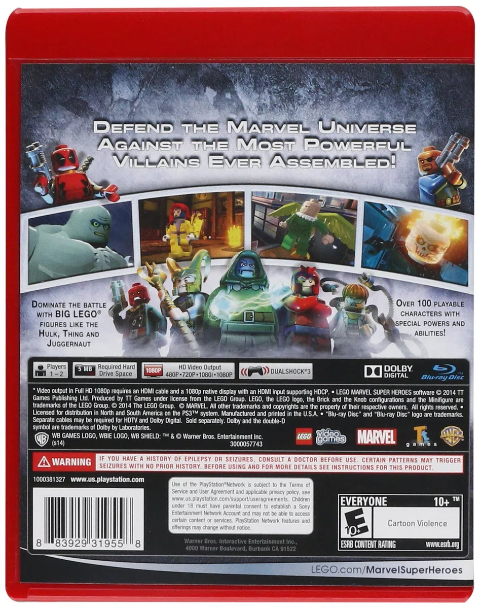 Lego Marvel Super Heroes
