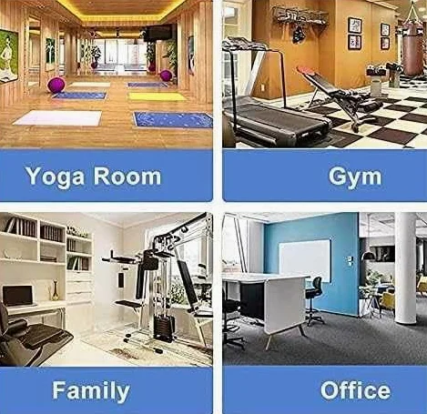 Scaffale portaoggetti per tappetino da yoga con 10 scomparti per organizzare la casa e la palestra