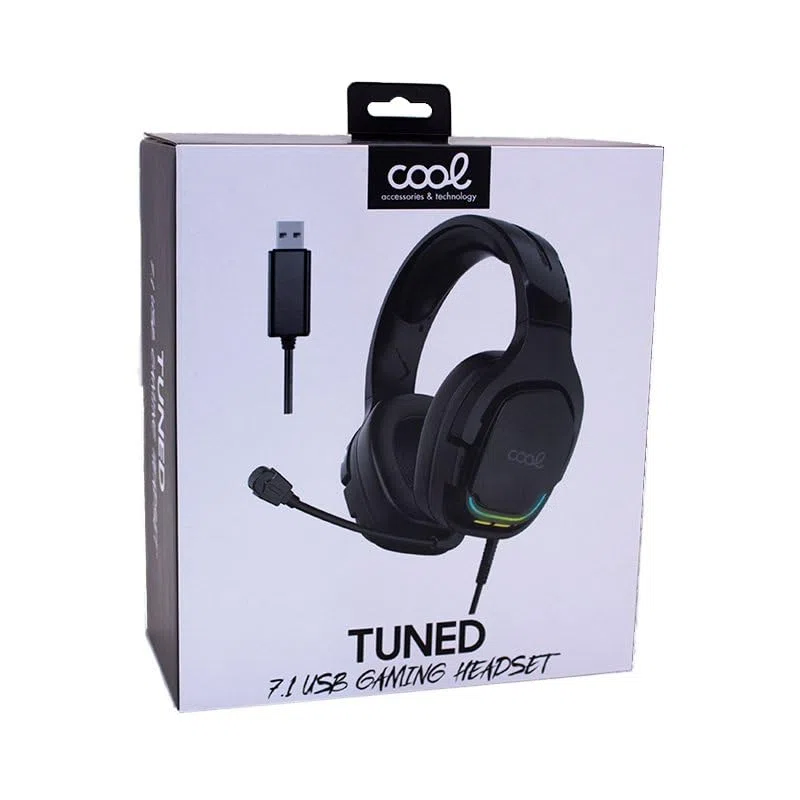 Cuffie Stereo PC / PS4 / PS5 / Xbox Gaming Led RGB Cool Tuned USB 7.1