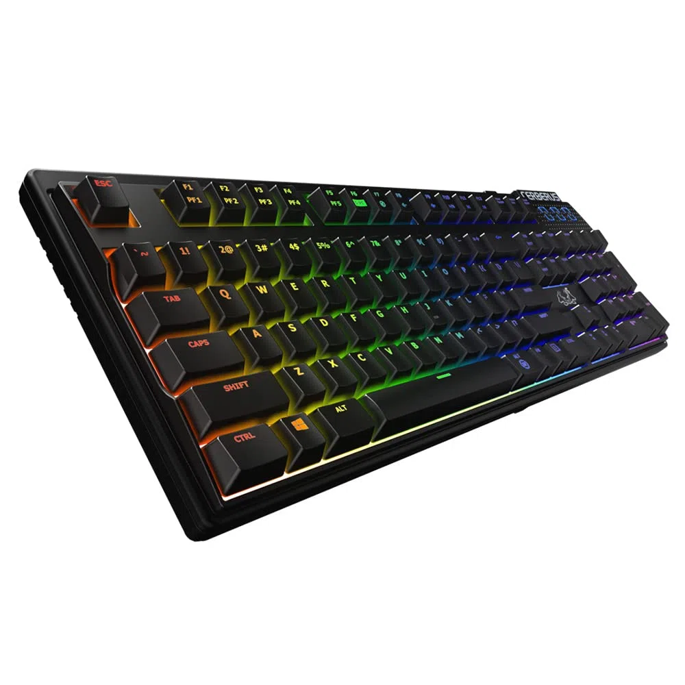 Asus Cerberus Tastiera Meccanica con illuminazione RGB, Aura Sync Gaming con Registrazioni Macro [Layout Italiano]