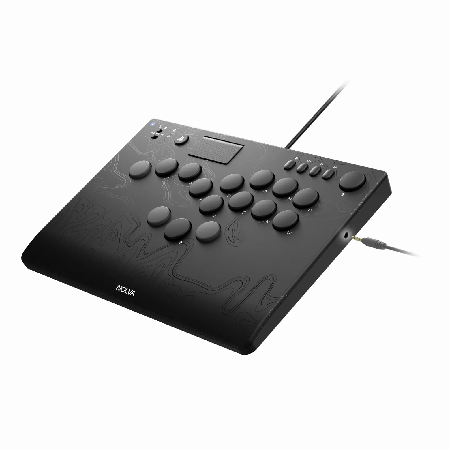 HORI NOLVA Controller Arcade Meccanico All-Button per PlayStation 5, PlayStation 4 e PC – Licenza Ufficiale Sony
