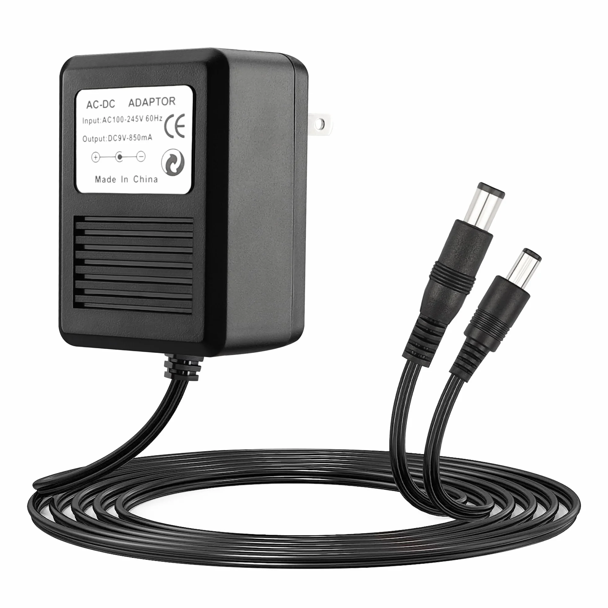 Per alimentatore SNES, cavo di alimentazione NES compatibile con Super Nintendo/SNES/NES/Sega Genesis MK1/Genesis 2/Atari Jaguar