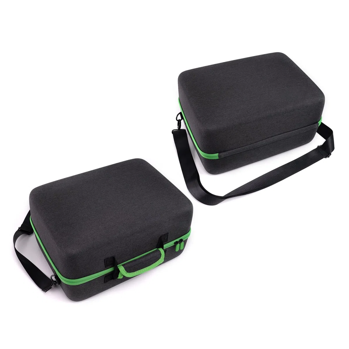 XUMIUZIY Custodia da Trasporto per X Box Series X, per Console di Gioco X Box Series S e Altri Accessori, Custodia da Viaggio Adatta Perfettamente a Console, Controller, Cavi e Altri