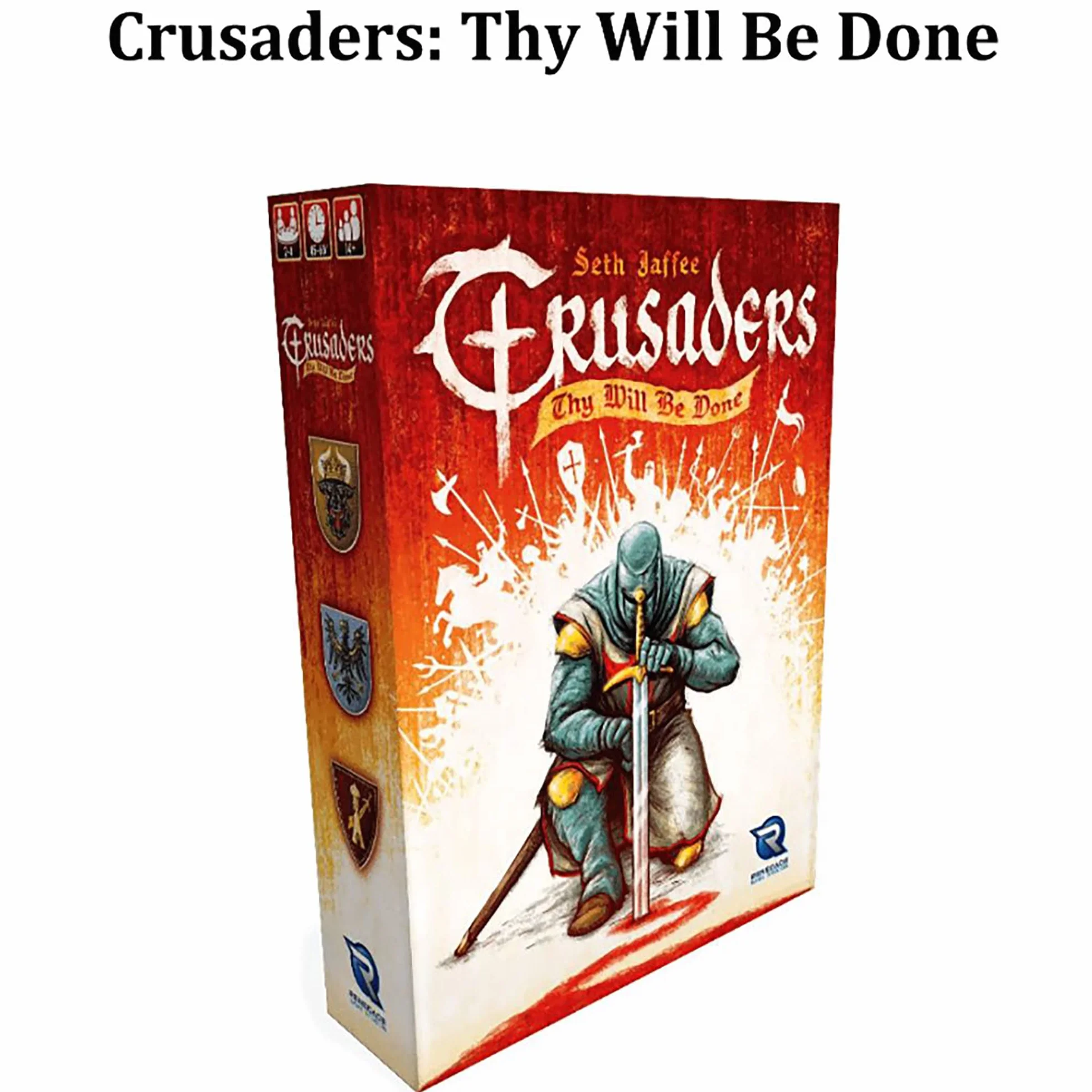 Renegade Game Studios | Crusaders: Thy Will Be Done | Gioco da Tavolo Strategico in Stile Euro | 2–4 giocatori | 45–60 minuti | Inglese