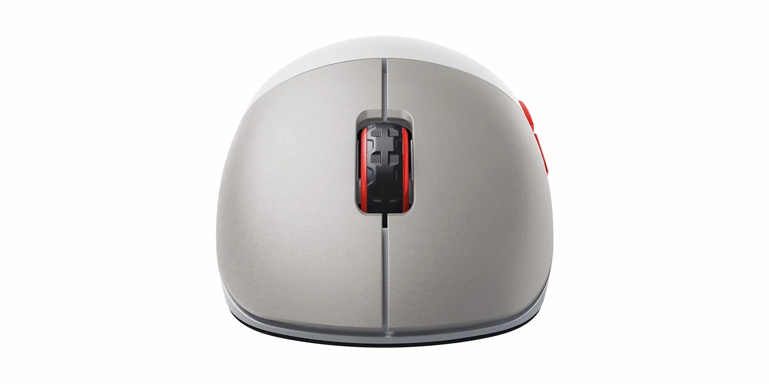 Xtrfy M8 Wireless, Mouse da Gioco Ultraleggero Senza Fili, Ottimizzato per Gaming Competitivo, Wireless 2,4 GHz, Parte Anteriore Ultra Ribassata per una Maggiore Precisione, Ricaricabile, Retrò