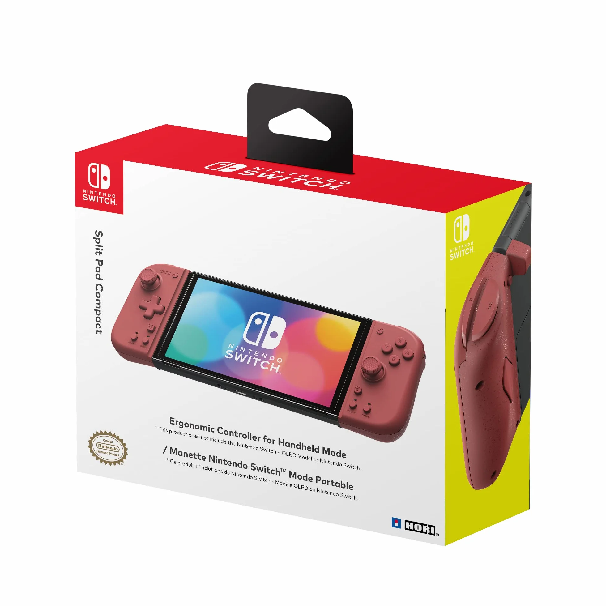 Hori Split Pad Compact - Apricot Red