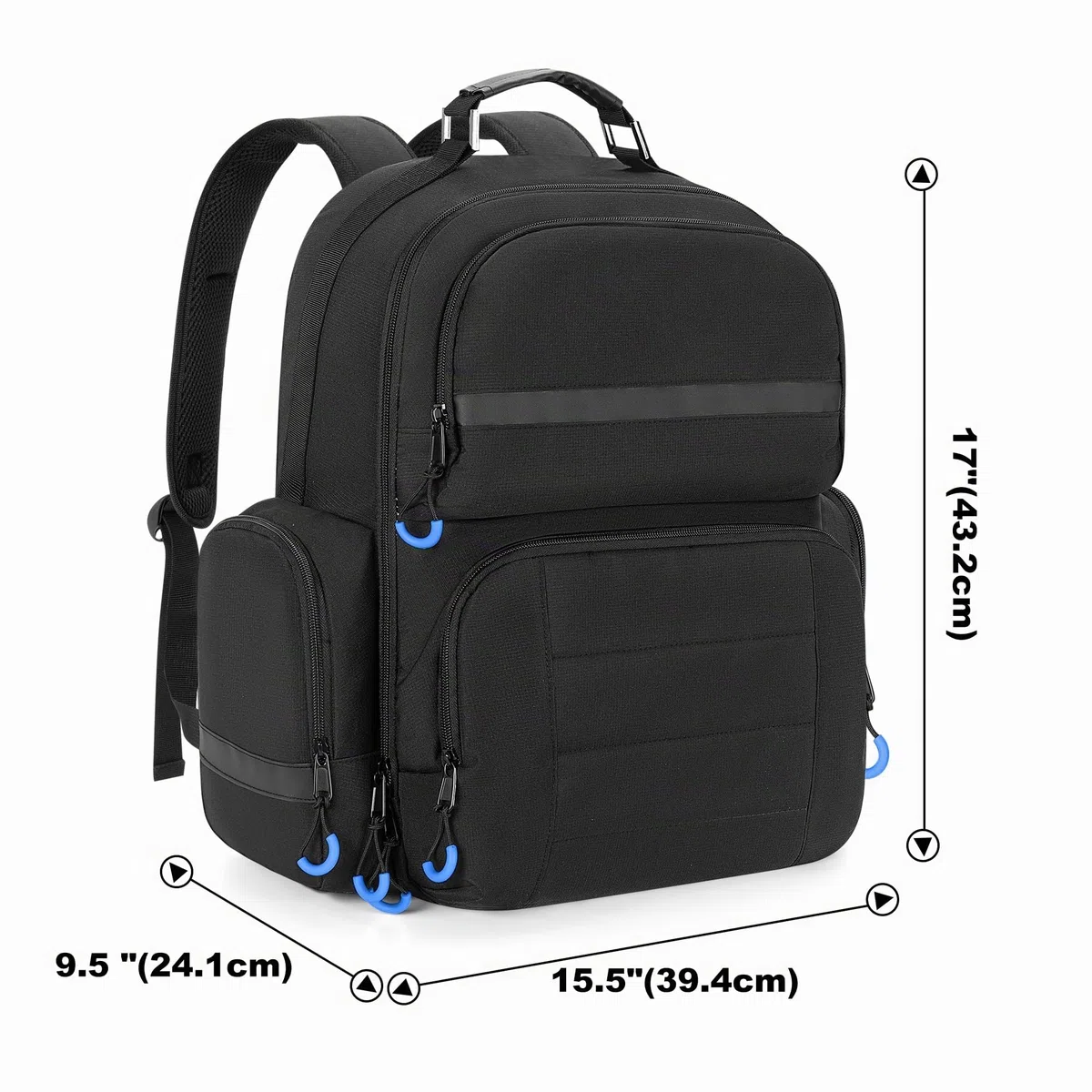 PGmoon Zaino per Console Compatibile con Playstation 5, Borsa da Viaggio con Fodera Protettiva, Adatta per Laptop da 15,6'', Cuffie, Controller e La Maggior Parte Degli Accessori da Gioco