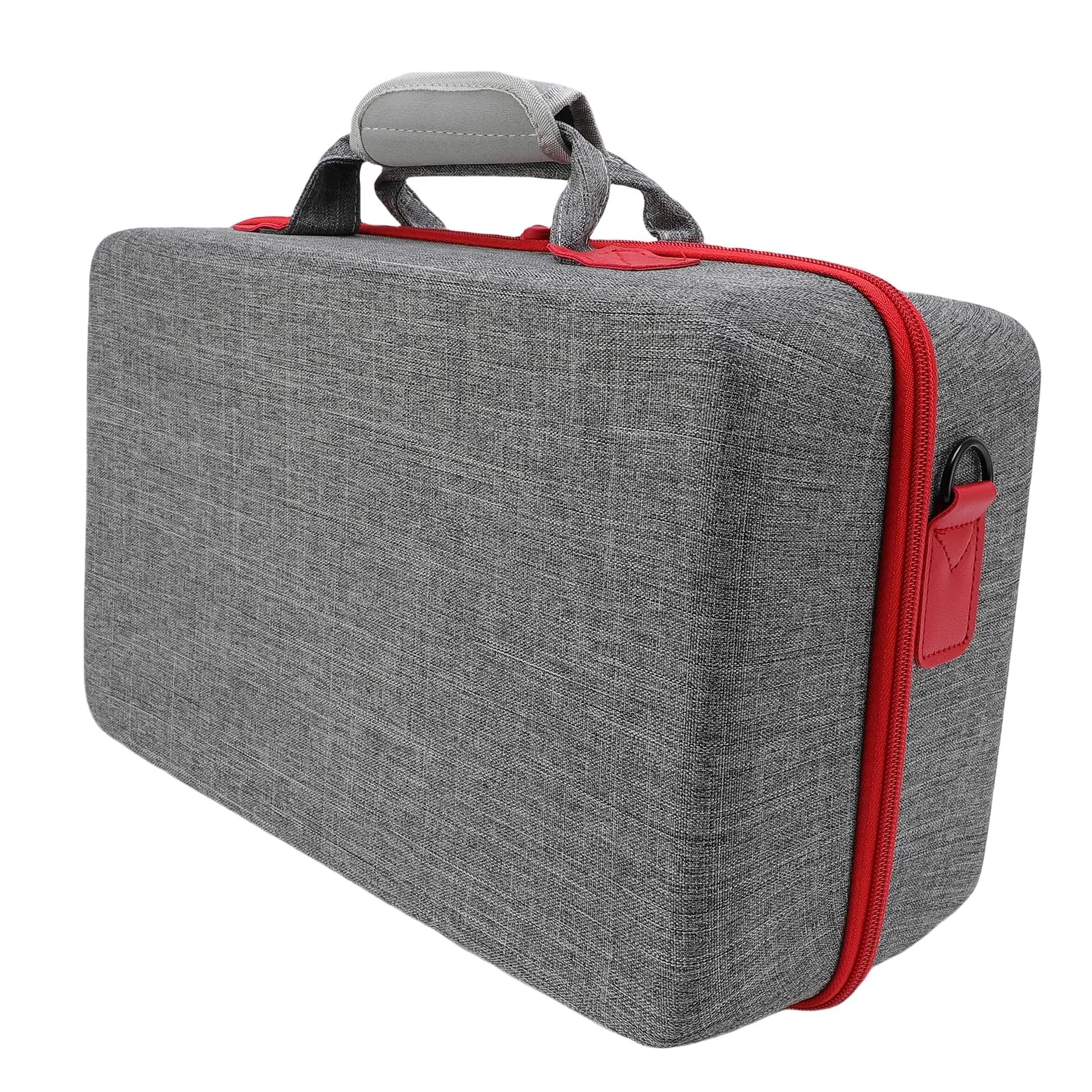 Custodia Rigida per Console SLIM Custodia Rigida per Viaggi, Controller, Cuffie, Cavi USB, Nylon Impermeabile per Giocatori (GRAY)
