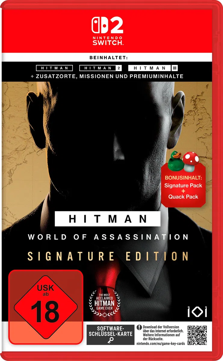 HITMAN World of Assassination - Signature Edition (Switch 2)