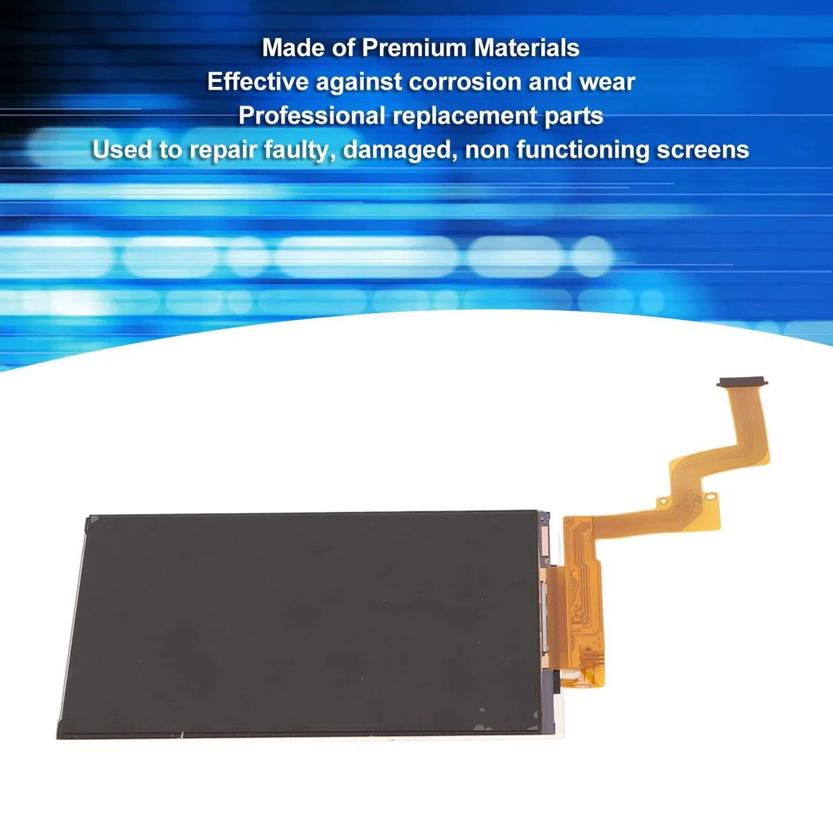 Pilipane Sostituzione del Display, LCD Superiore Superiore Originale, Display dello Schermo Superiore, Kit di Riparazione dello Schermo, Sostituzione dello Schermo per Il Nuovo 2DS XL LL
