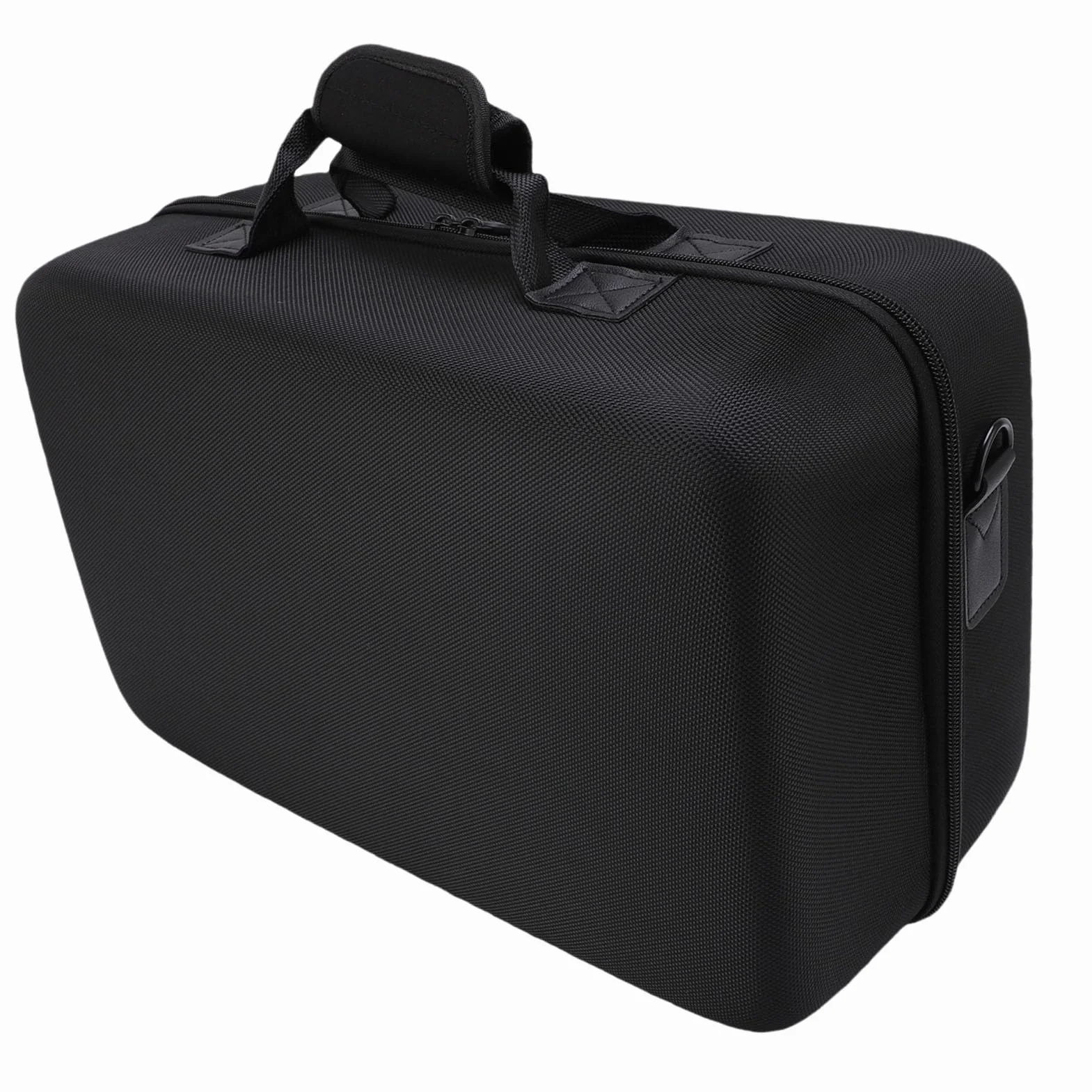 Jiawu Console Protettiva Guscio Duro Resistente Agli Shock per Giocare Ad Accessori con Spalla per Spalla per la Borsa di Stoccaggio da Viaggio Portatile Mantiene il Controller del (BLACK)