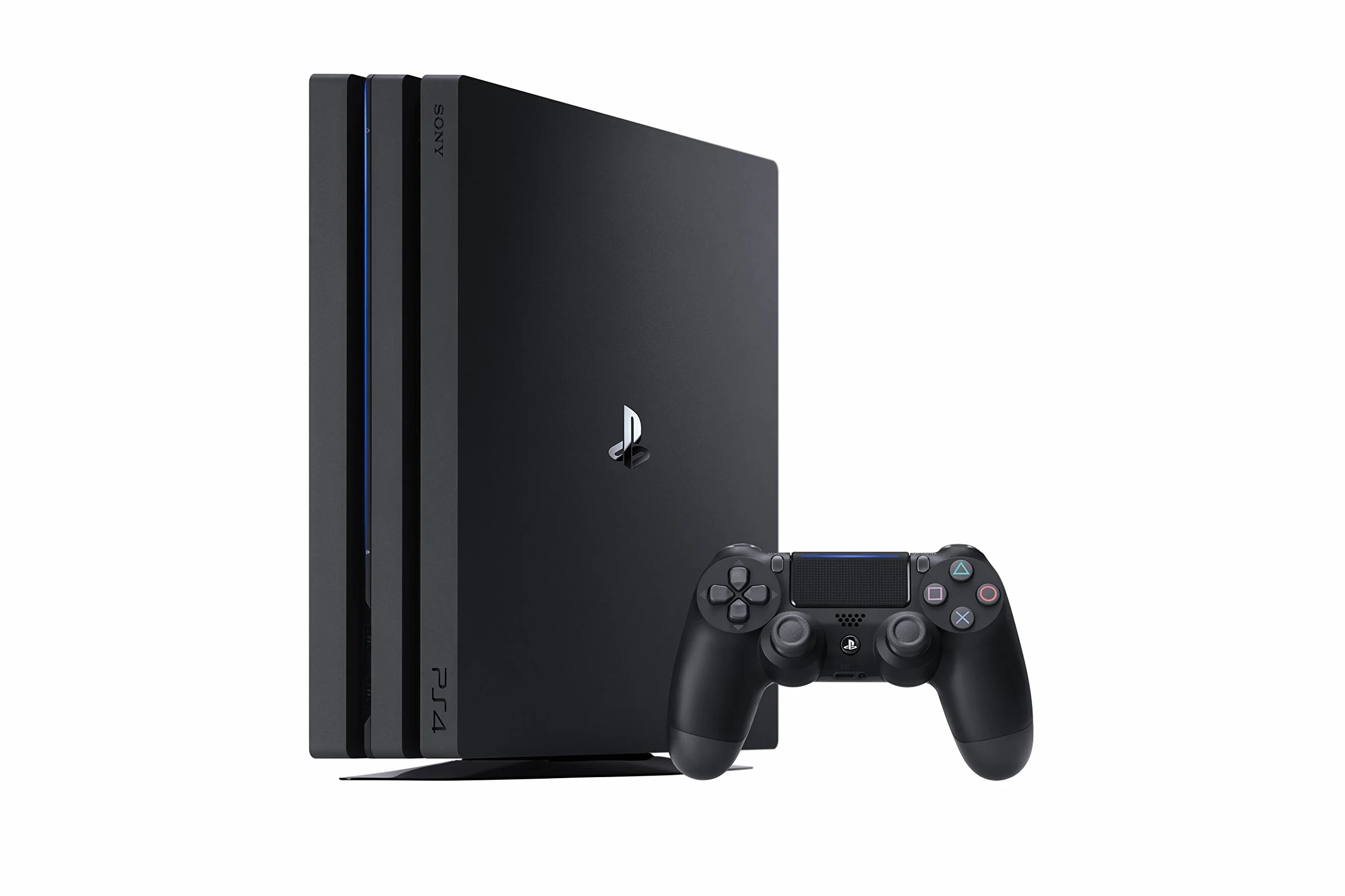 Sony, PlayStation 4 Pro 1 To, Console PS4 Pro 1 To + 1 Manette Sans Fil DUALSHOCK 4 V2, Châssis G, Couleur : Jet Black