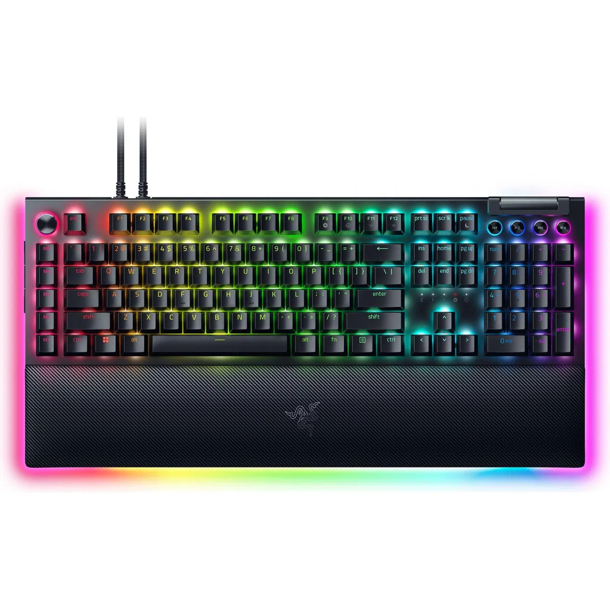 Razer BlackWidow V4 Pro Tastiera Meccanica da Gaming, Interruttori Tattili Verde