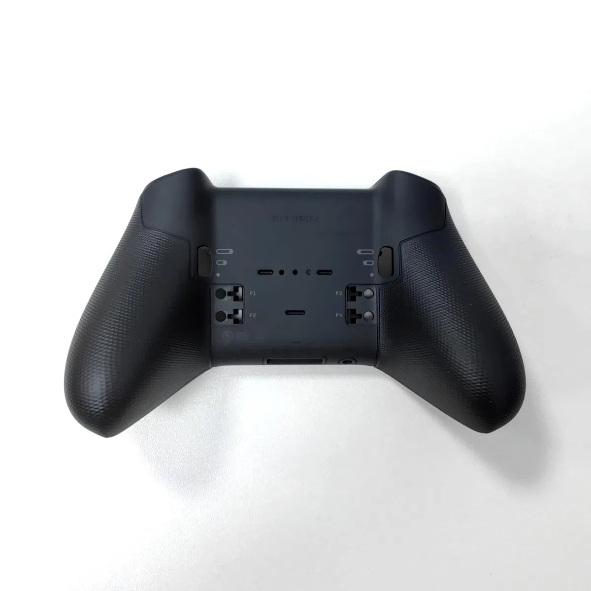 Hzxkqmil Guscio Anteriore e Posteriore Custodia di Ricambio Faceplate Accessori per Xbox Elite Controller Series 2, Incluso Scocca Superiore Cover Inferiore Anelli Joystick Telaio Centrale, Nero