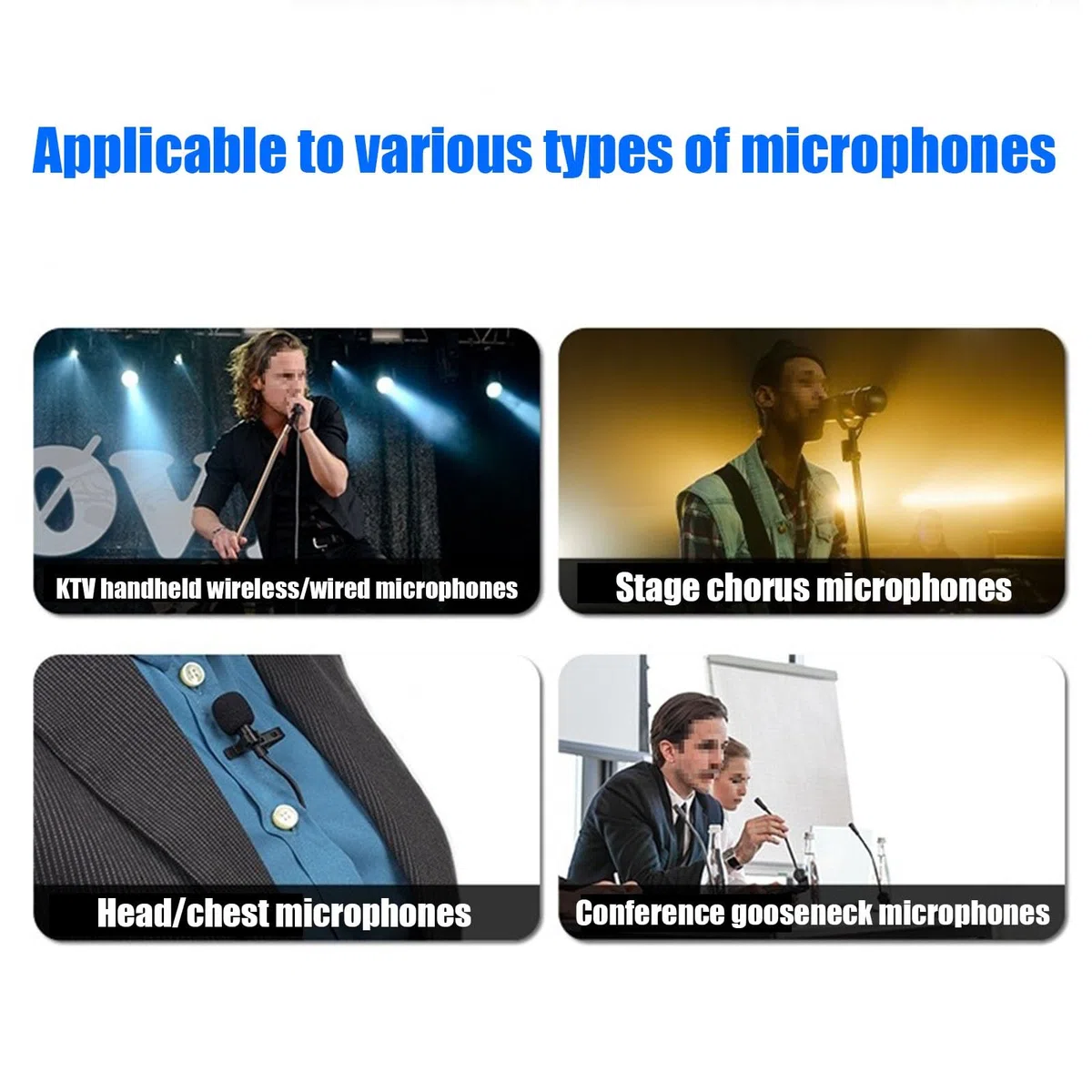 Processore audio, microfono anti-ululo, cambio feedback automatico, anti-ululo, per applicazioni di performance stage e KTV