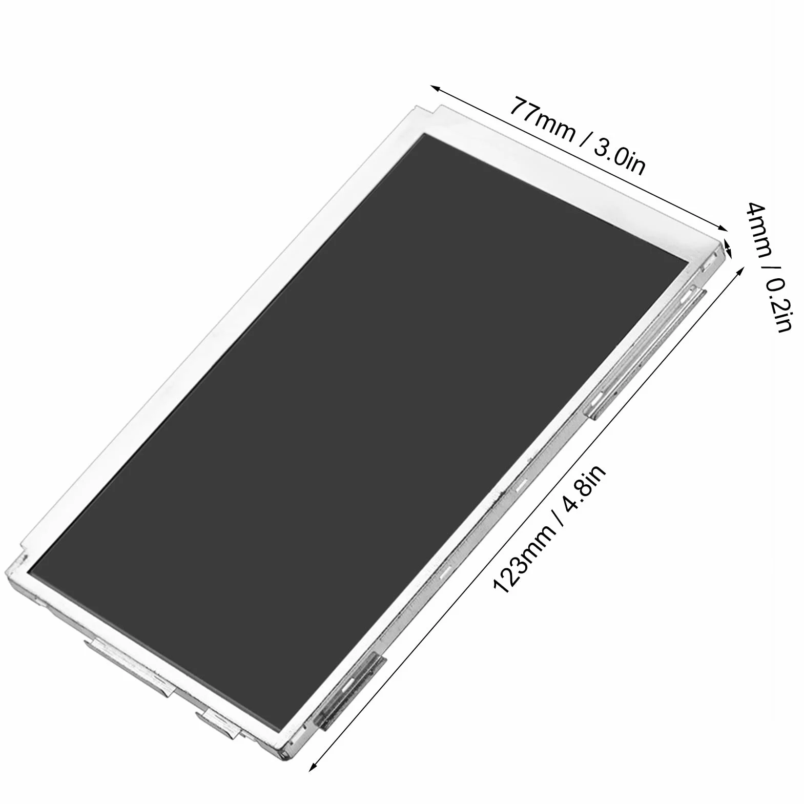 VBESTLIFE Sostituzione del Display dello Schermo Superiore 3DS, Display dello Schermo LCD Superiore per 3DS XL