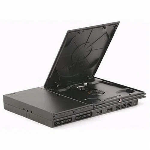 Playstation 2 - Konsole Black Slim + Singstar R&B inkl. Mikrofone