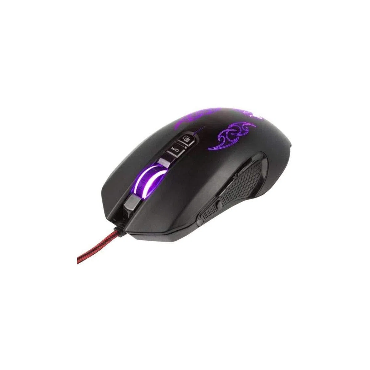 Konix Mouse cablato Drakkar Hœnir per PC da gioco - 8 pulsanti - frequenza 1000 Hz - risoluzione 3200 DPI - retroilluminazione a 4 colori