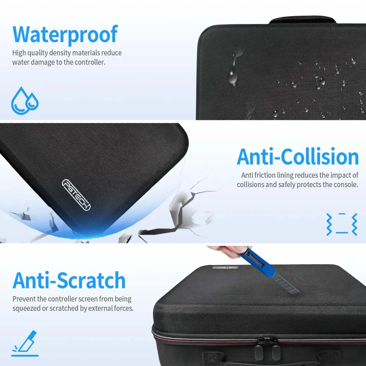 AriKroii Custodia da trasporto compatibile con Nintendo Switch 2, con 18 cartucce di giochi e custodia da viaggio per fotocamera per Switch 2 e Switch 2, con manici e spallacci