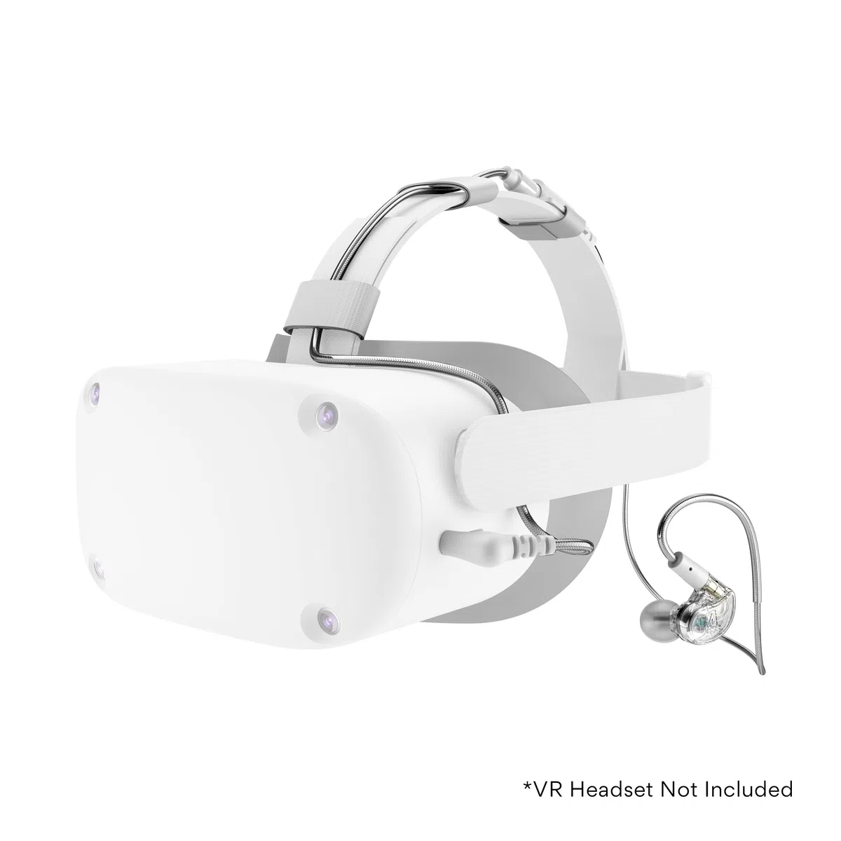 MEE audio M6 VR Cuffie in-ear da gioco con cavo corto per Oculus Quest 2 e altre cuffie VR + cavo microfono per PS5, Xbox, Nintendo Switch, PC