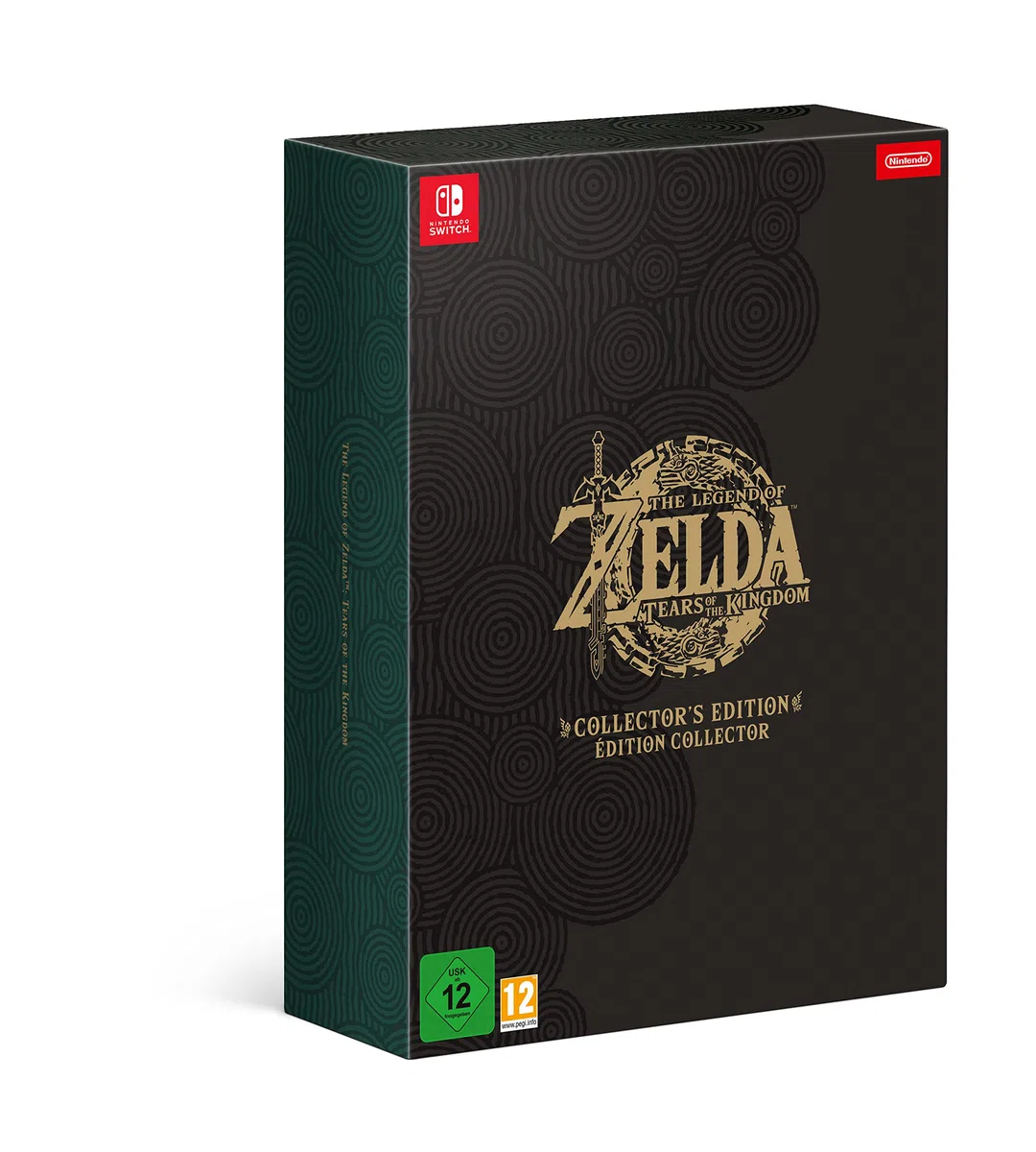 The Legend of Zelda: Tears of the Kingdom Collector's Edition - Videogioco Nintendo - Ed. Italiana - Versione su scheda