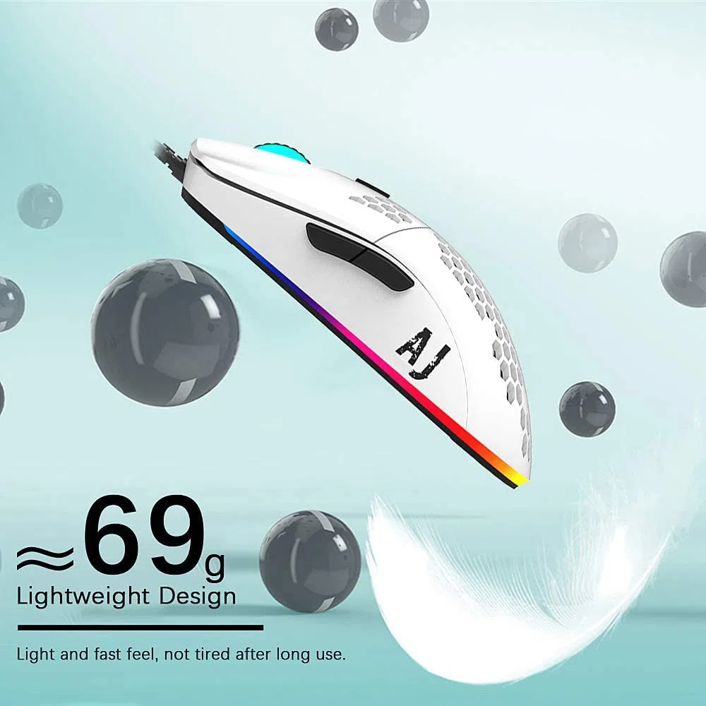 Tastiera da gioco cablata, set di mouse 3 in 1, tastiera meccanica con interruttore blu retroilluminato arcobaleno, mouse da gioco da RGB da 16000 DPI con 7 pulsanti +10 mouse pad retroilluminato RGB