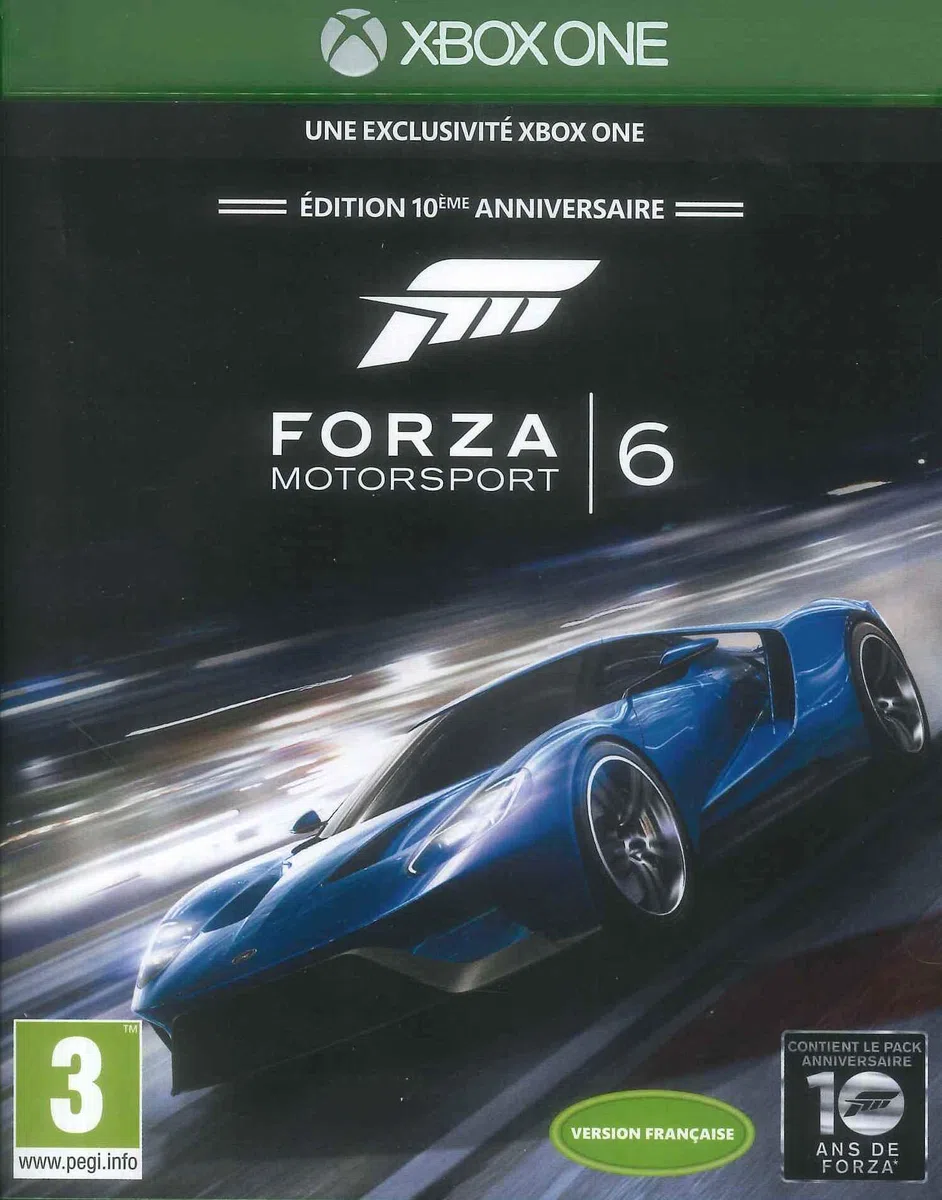 Forza Motorsport 6 - édition day one - Xbox One - [Edizione: Francia]