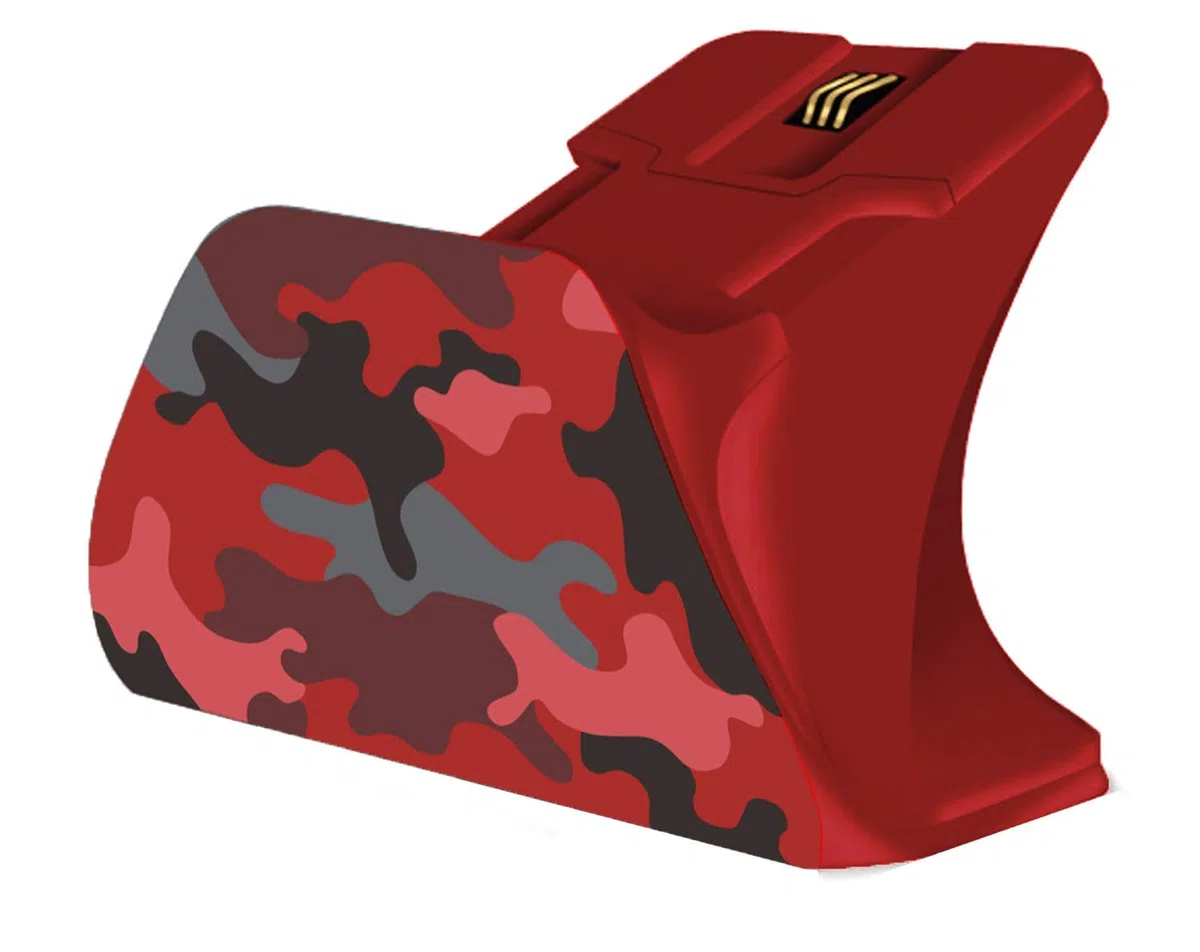 Controller Gear Daystrike - Supporto di ricarica universale mimetico per Xbox Pro, stazione di ricarica, stazione di ricarica per Xbox Series X|S e Xbox One (controller venduto separatamente) - Xbox