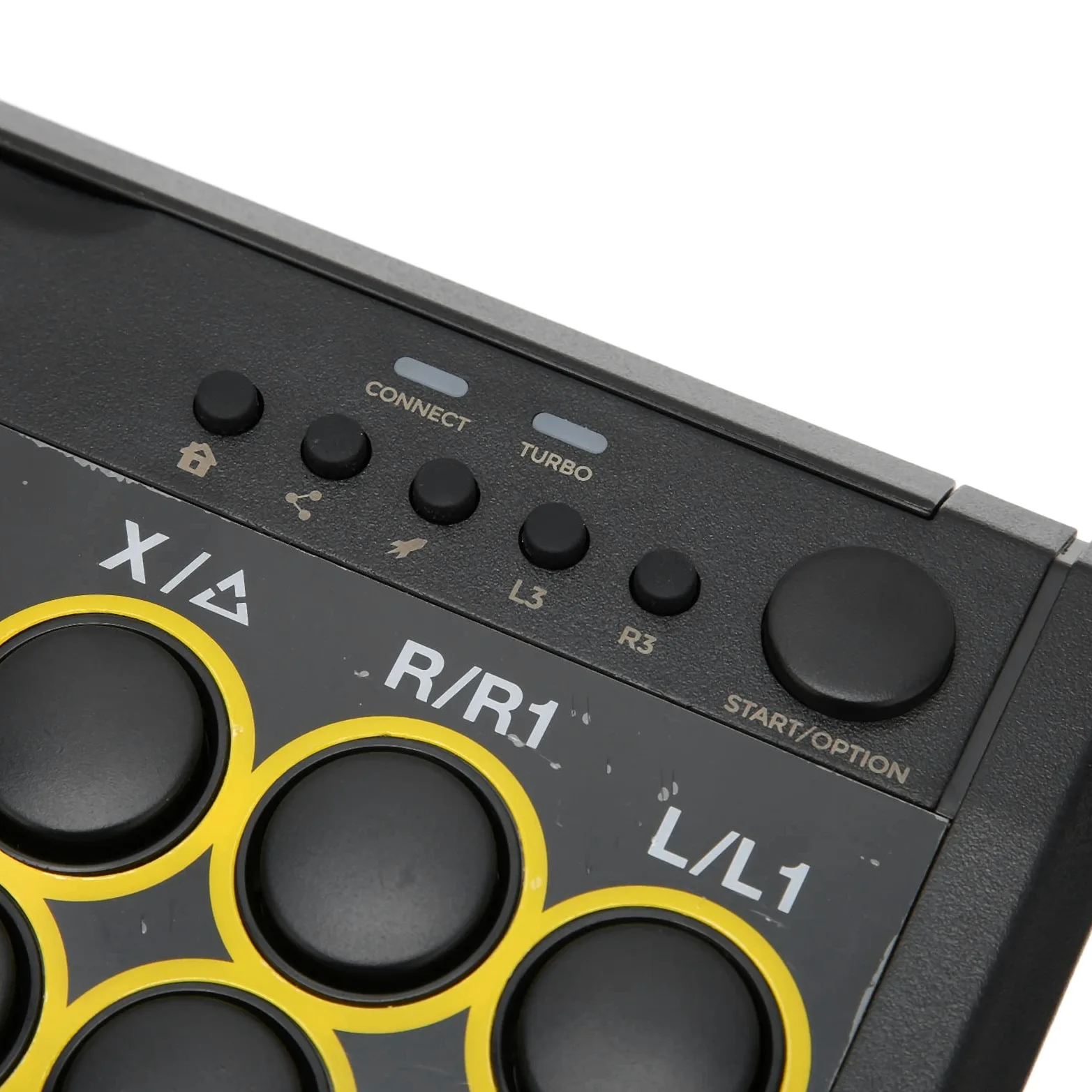 ADITAM Controller di gioco per PC cablato Joystick di gioco cablato USB Controller di combattimento arcade retrò Console di gioco Gamepad per PS3 per PS4 per Switch PC Double the comfort