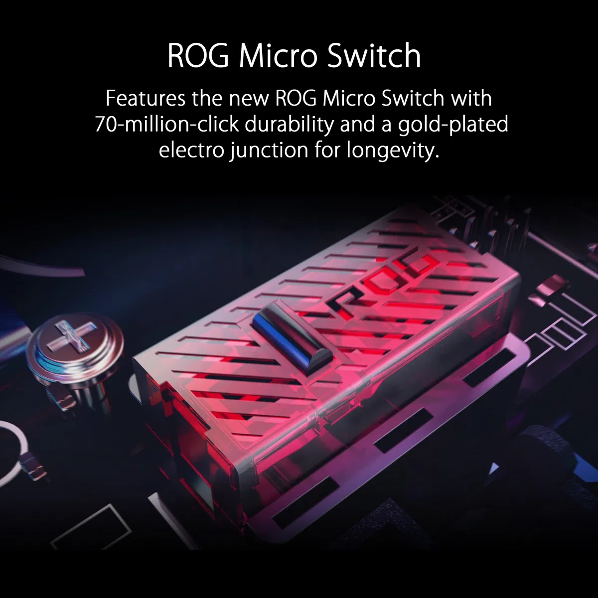ASUS ROG Gladius III Mouse Gaming Cablato Nero, 6 Pulsanti Programmabili | 19,000 DPI, Illuminazione RGB, Switch Sostituibili, Impugnatura ROG, Ergonomico