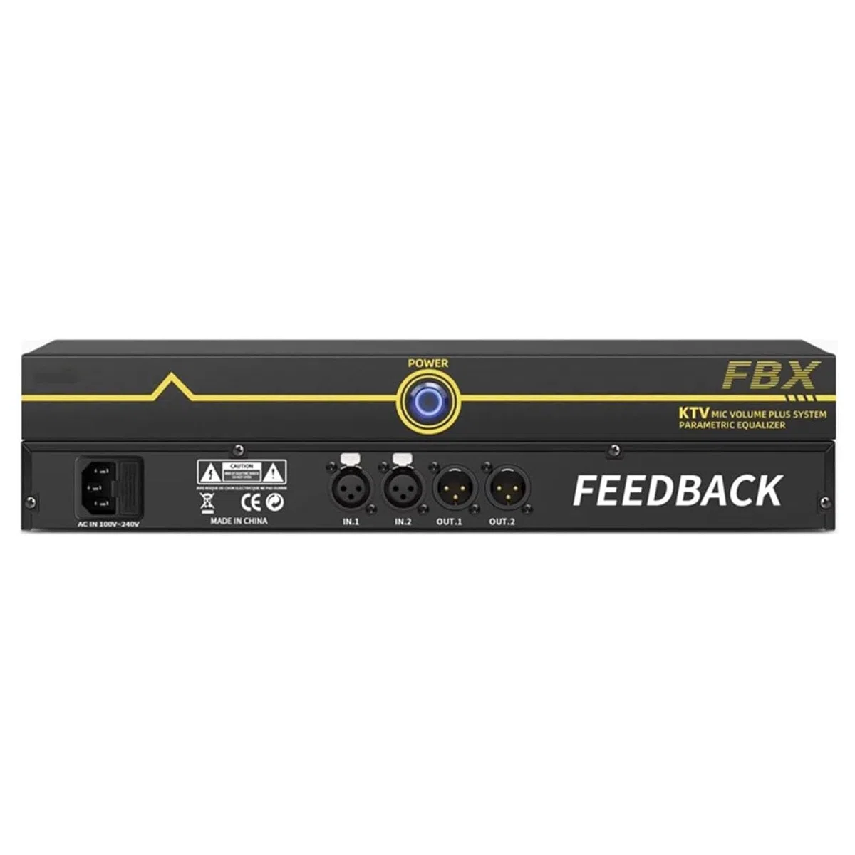Processore audio, microfono anti-ululo, cambio feedback automatico, anti-ululo, per applicazioni di performance stage e KTV
