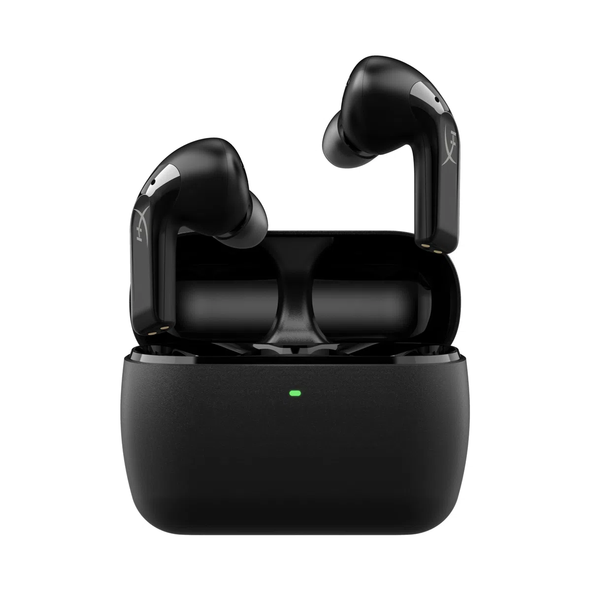 HyperX Cloud MIX Buds 2 Auricolari, Connessione Senza Filo 2,4 GHz o Bluetooth, 3 Misure di Copri auricolari in Silicone, Microfono Integrato, Custodia di Ricarica, Fino a 33 Ore di Autonomia, Nero