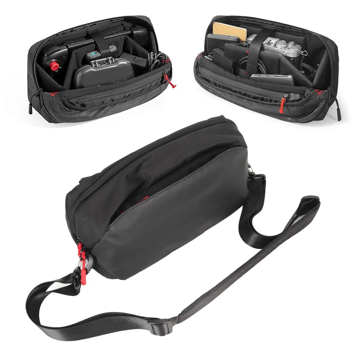 Borsa da Trasporto per ROG Ally, per Steam Deck, per Split Pad Pro, Borsa a Tracolla Protettiva da Viaggio per Controller Joypad Regali