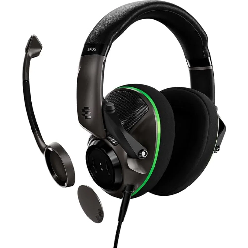 H6PRO Xbox Edition Cuffie con Cavo | Cuffie Gaming con Acustica Aperta | Cuffie dedicate per Xbox Incluso cavo per PC, Mac, PS5, PS4, Xbox Series X|S, Xbox One y Nintendo Switch