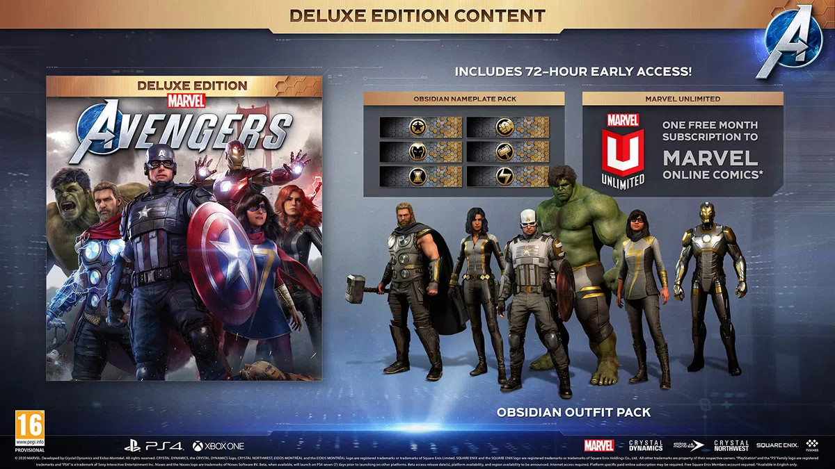 Marvel's Avengers - Deluxe Edition PS4 - Other - PlayStation 4