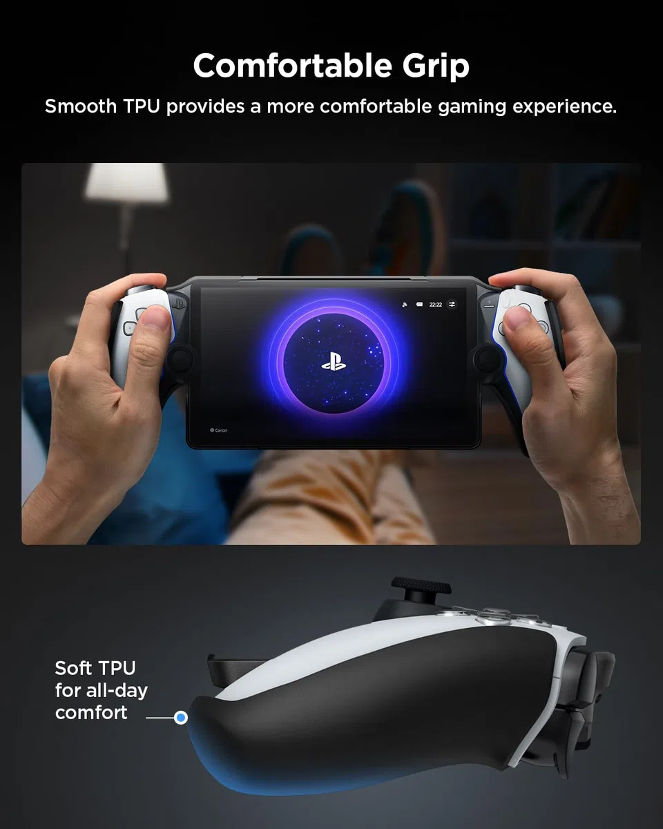 Spigen Bundle Gaming Essentials - Cover e Pouch per PlayStation Portal Remote Player